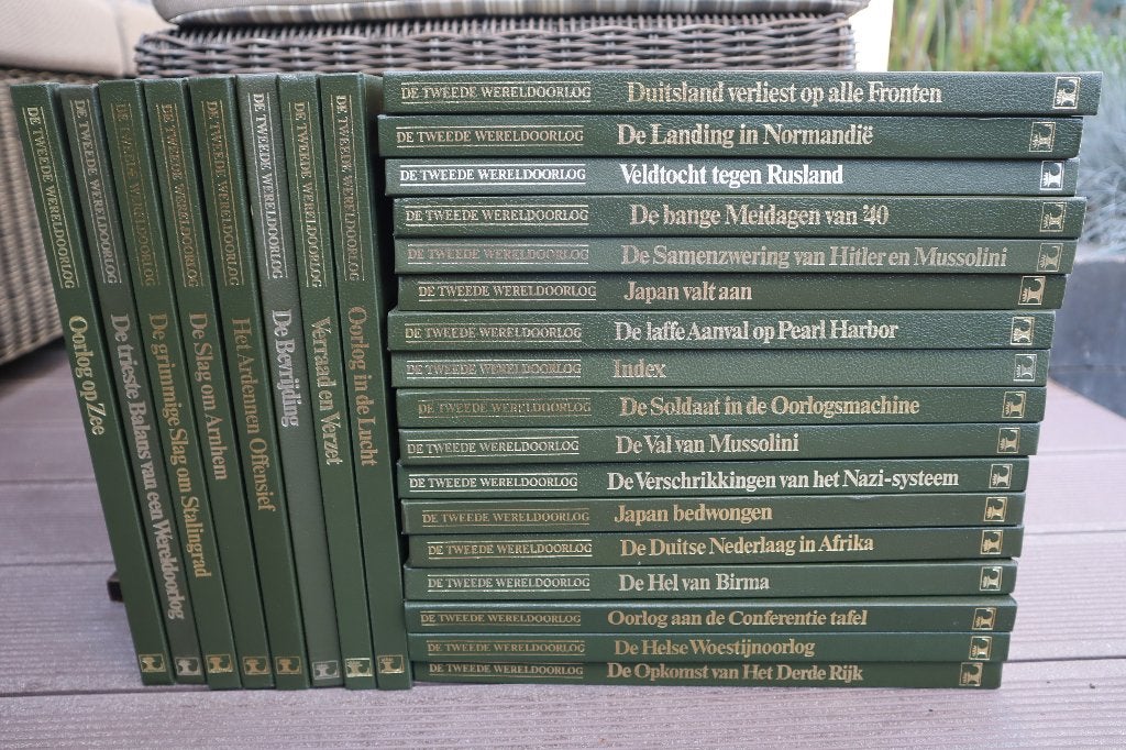 De Tweede Wereldoorlog - Complete groene Lekturama reeks, Boeken, Zo goed als nieuw, Algemeen, Ophalen, Tweede Wereldoorlog