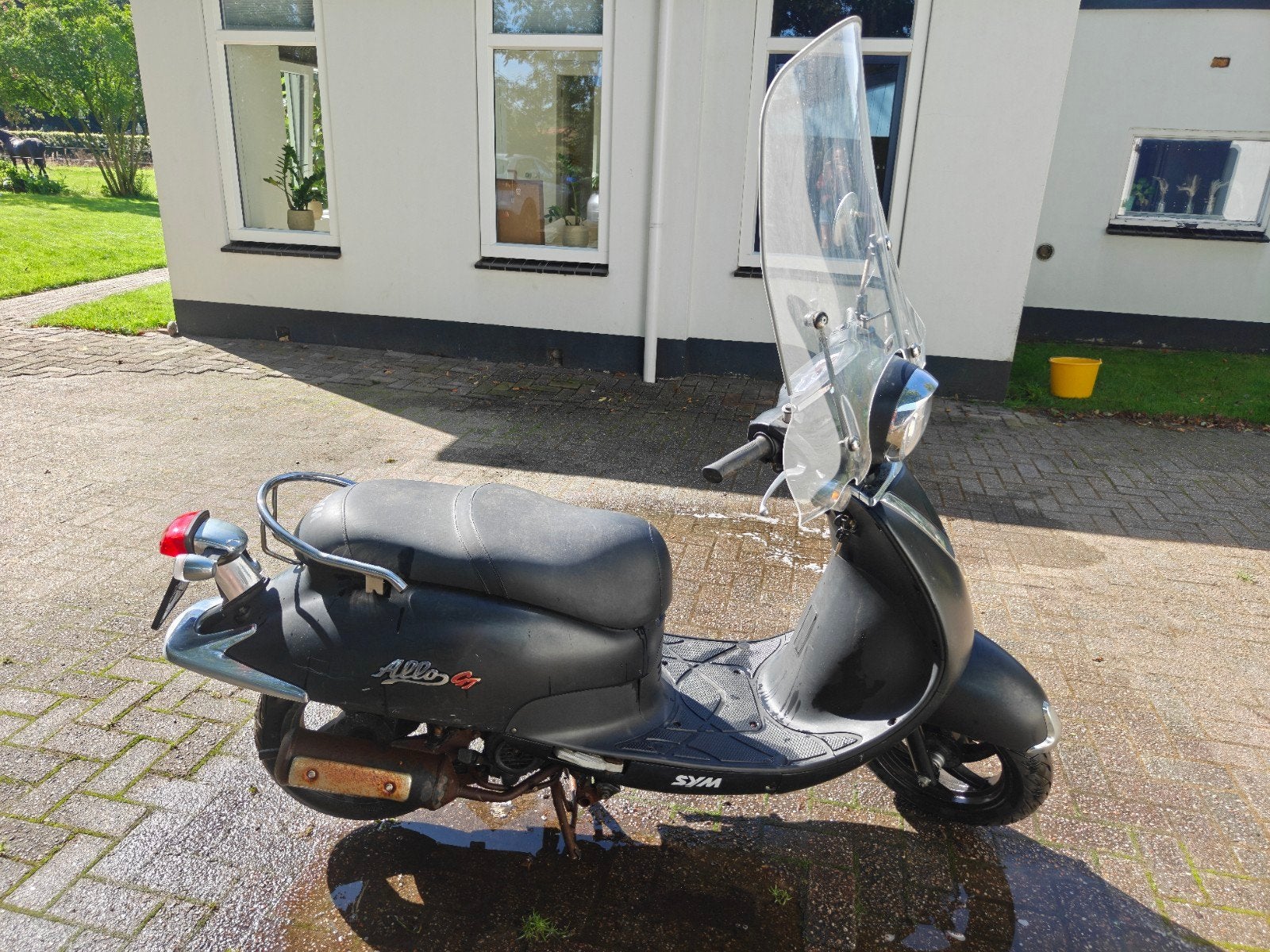 SYM Allo GT scooter/bromfiets - Opknapper!!!, Ophalen, Gebruikt, Maximaal 45 km/u, Allo
