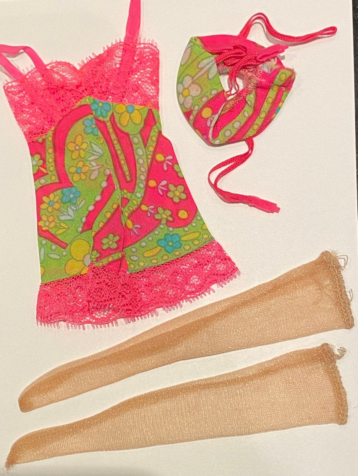 Vintage Barbie Underliners #1821 Mattel 1969 lingerie