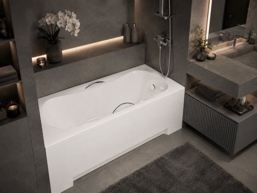 LIGBAD 130x70 cm 140x70 cm 150x70 cm 160x70 cm 170x70 cm, Ophalen, Nieuw, Wit