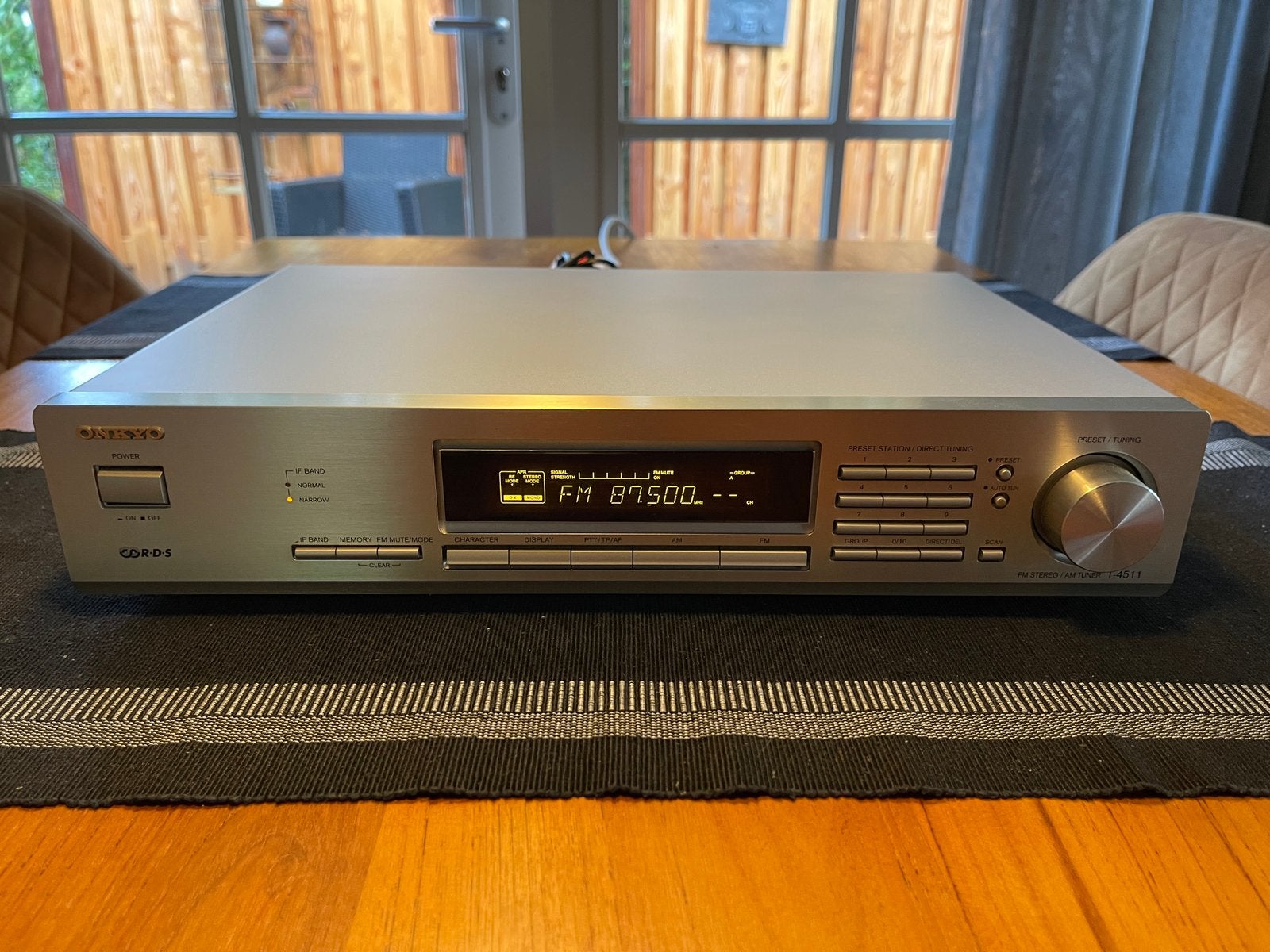 Onkyo T-4511 tuner, Ophalen of Verzenden, Zo goed als nieuw