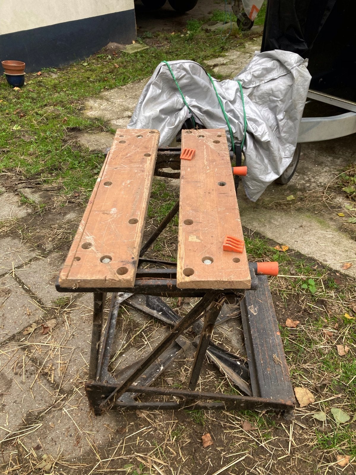 Black & Decker Workmate werkbank - Gebruikt, Ophalen of Verzenden, Gebruikt, 70 tot 120 cm, Inklapbaar