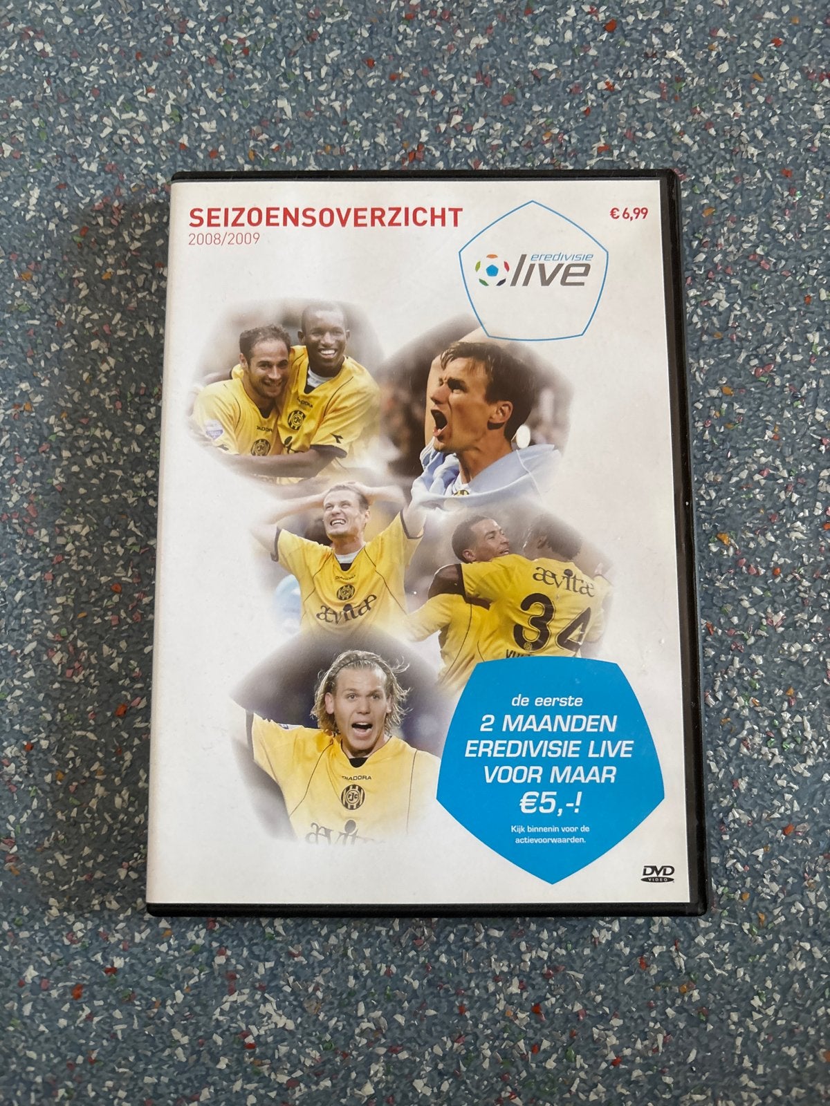 Eredivisie Live Seizoenoverzicht 2008/2009 DVD Voetbal, Gebruikt, Voetbal, Alle leeftijden, Compilatie