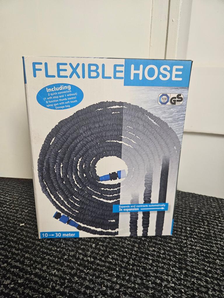 Flexibele Tuinslang 10-30 meter met Sproeiers, Ophalen of Verzenden