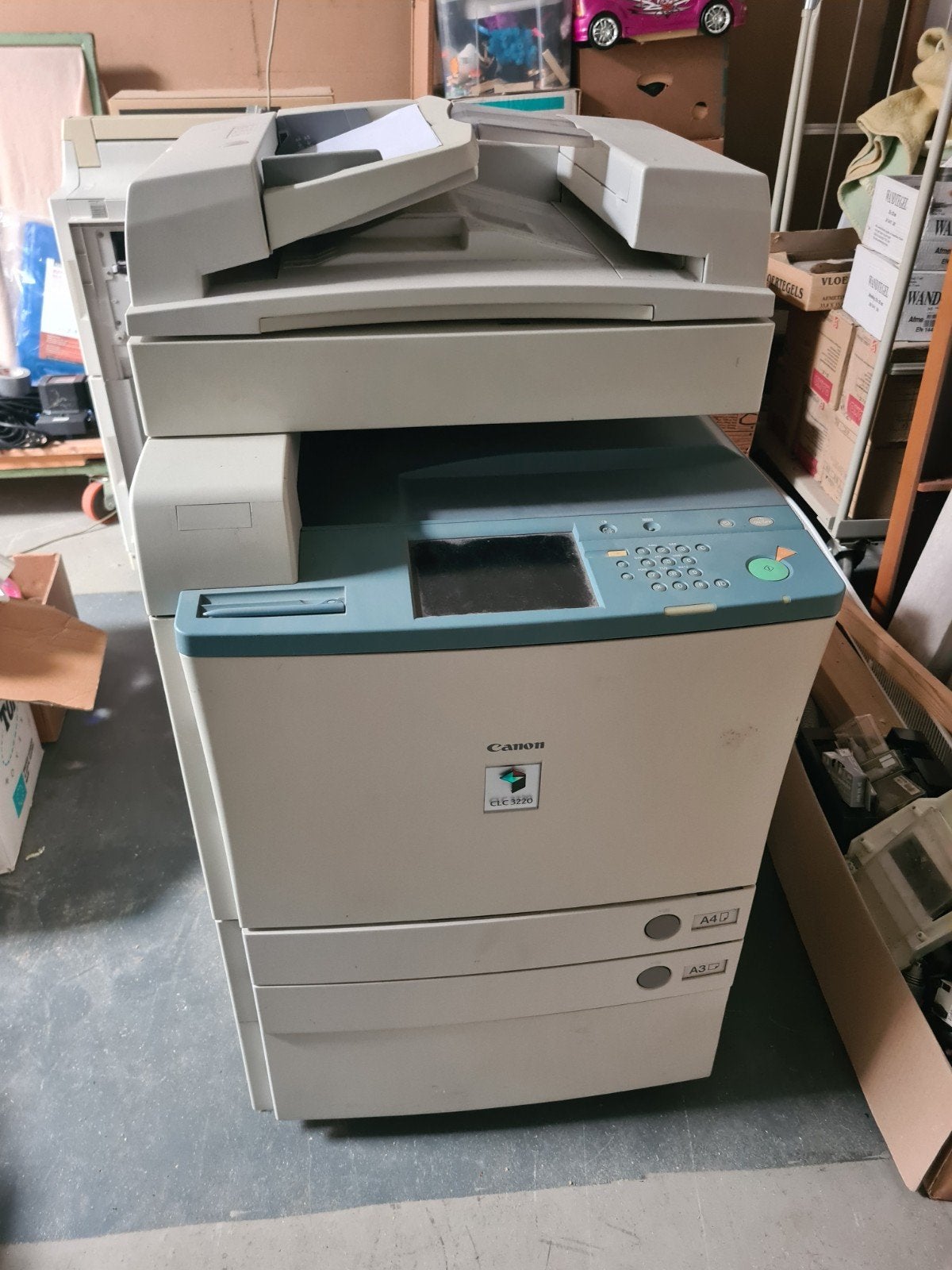 professionele kopieermachine clc 3220, met scanner., Ophalen