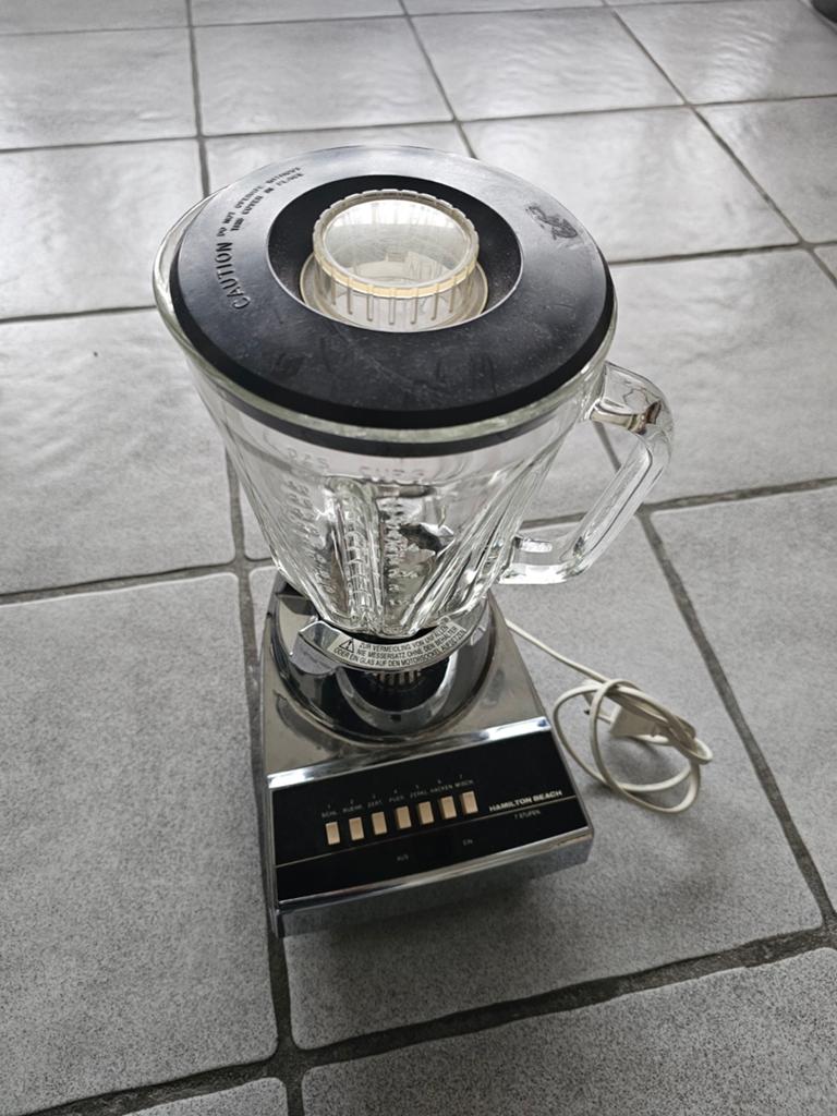 Vintage Hamilton Beach Blender - 7 Stappen, Ophalen of Verzenden, Gebruikt, Blender