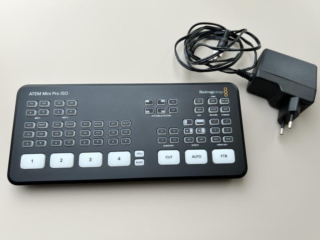 Blackmagic ATEM Mini Pro ISO — in topstaat, Ophalen of Verzenden, Zo goed als nieuw, Video