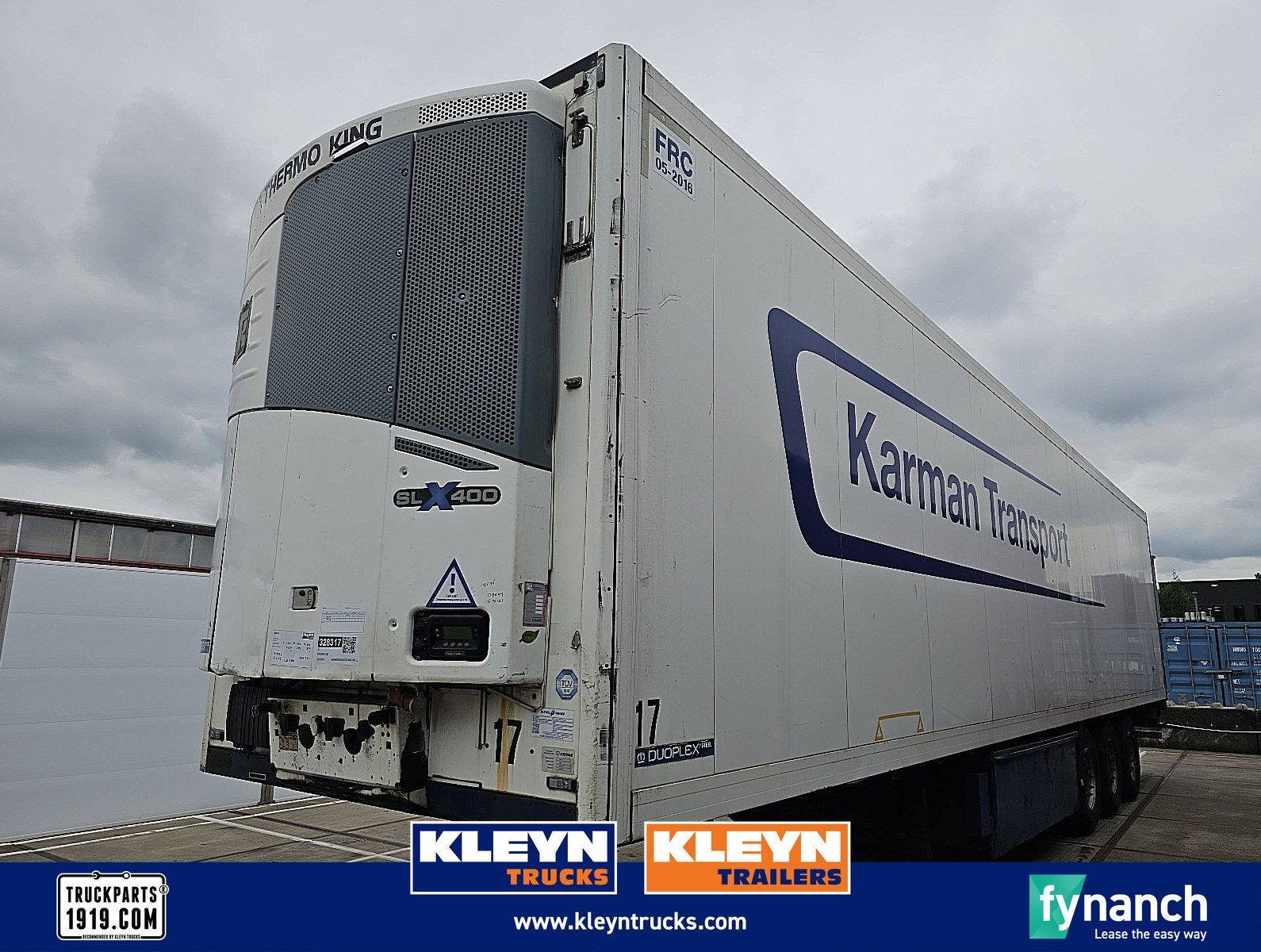 KRONE SD meatrails thermoking, Overige kleuren, Bedrijf, Aanhangers en Opleggers, Te koop