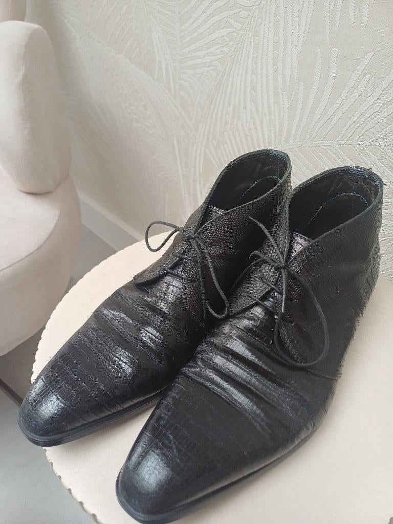 Giorgio nette herenschoen zwart maat 44, Kleding | Heren, Schoenen, Zwart, Giorgio, Ophalen of Verzenden, Gedragen
