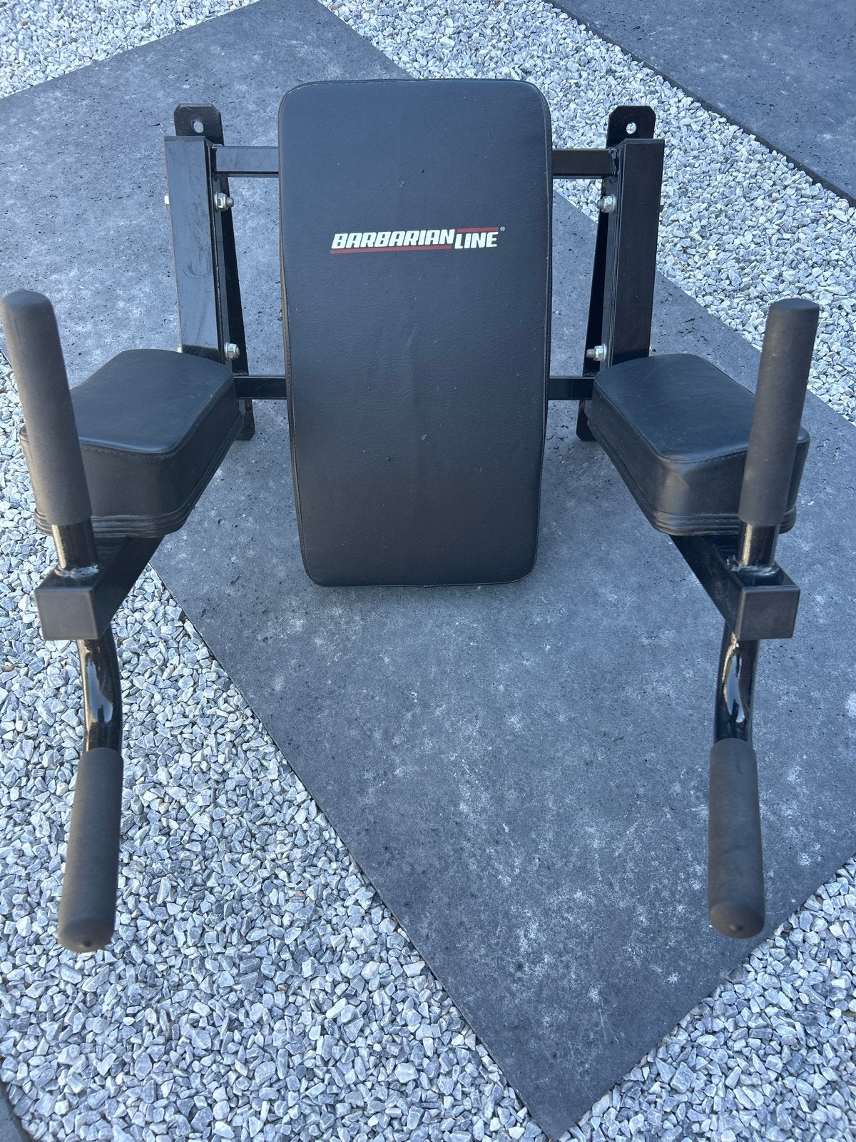 Barbarian Line ab dipp Krachtstation voor buik en triceps, Sport en Fitness, Ophalen, Gebruikt, Krachtstation, Armen