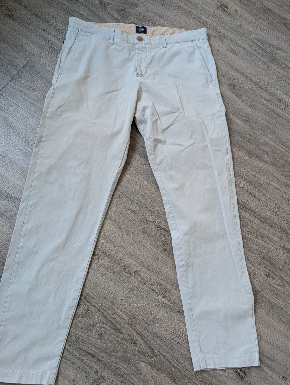 Dockers Smart 360 Flex Tapered Chino - Zo goed als nieuw, Kleding | Heren, Broeken en Pantalons, Beige, Overige maten, Ophalen of Verzenden