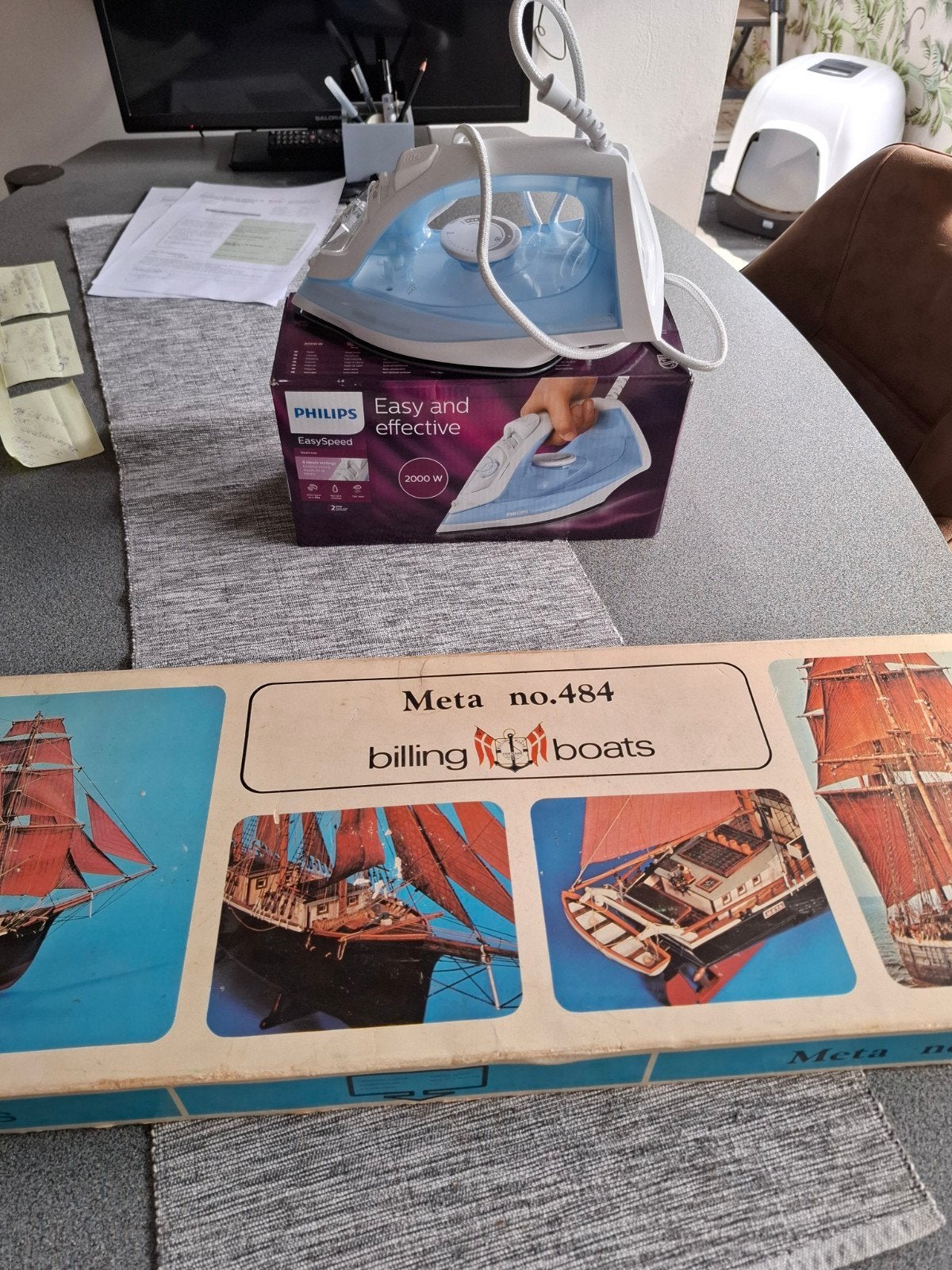 Billing Boats Meta no. 484 scheepsmodelbouwkit, Ophalen, Zo goed als nieuw, 1:50 tot 1:200, Overige merken