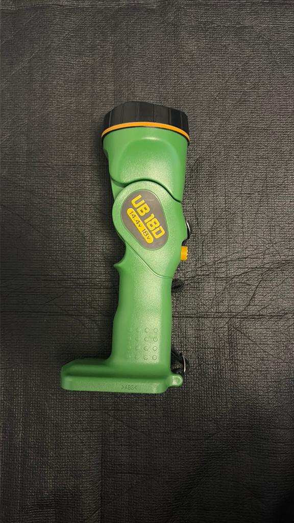 Hitachi ub 180D werklamp, Ophalen of Verzenden, Zo goed als nieuw, Batterij