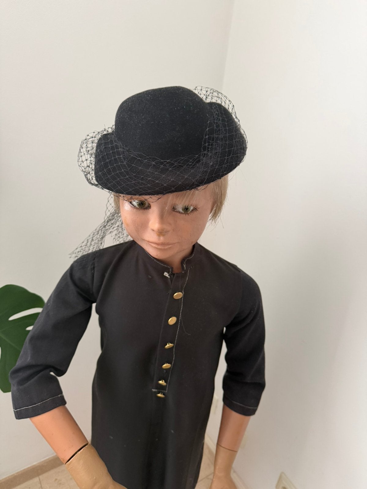 Oude vintage etalage pop, Kleding | Heren, Trouwkleding en Trouwaccessoires, Ophalen of Verzenden, Zo goed als nieuw, Accessoires