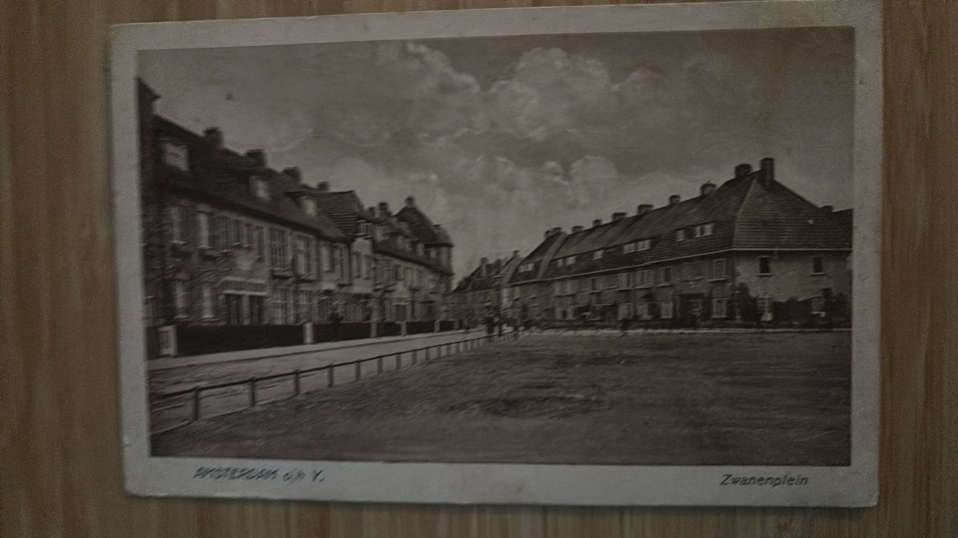 Amsterdam Noord jaren 30 ZWANENPLEIN, Ophalen of Verzenden, 1920 tot 1940, Gelopen, Noord-Holland