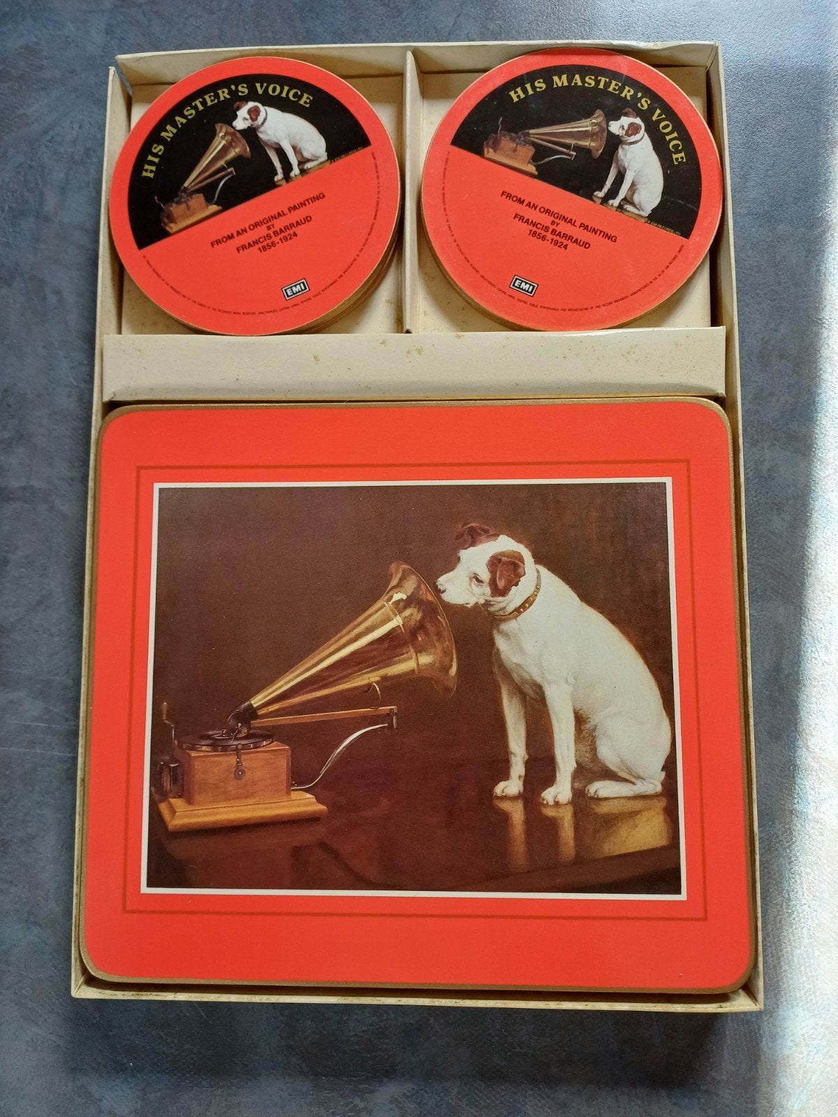 His Master's Voice Collection: Onderzetters en Viltjes, Ophalen of Verzenden