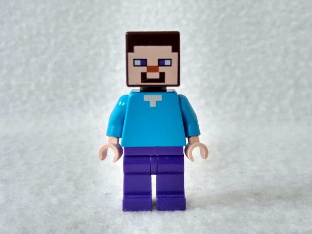 Lego Minecraft Steve Minifiguur, Inclusief minifiguren, Minecraft, Lego, Ophalen of Verzenden