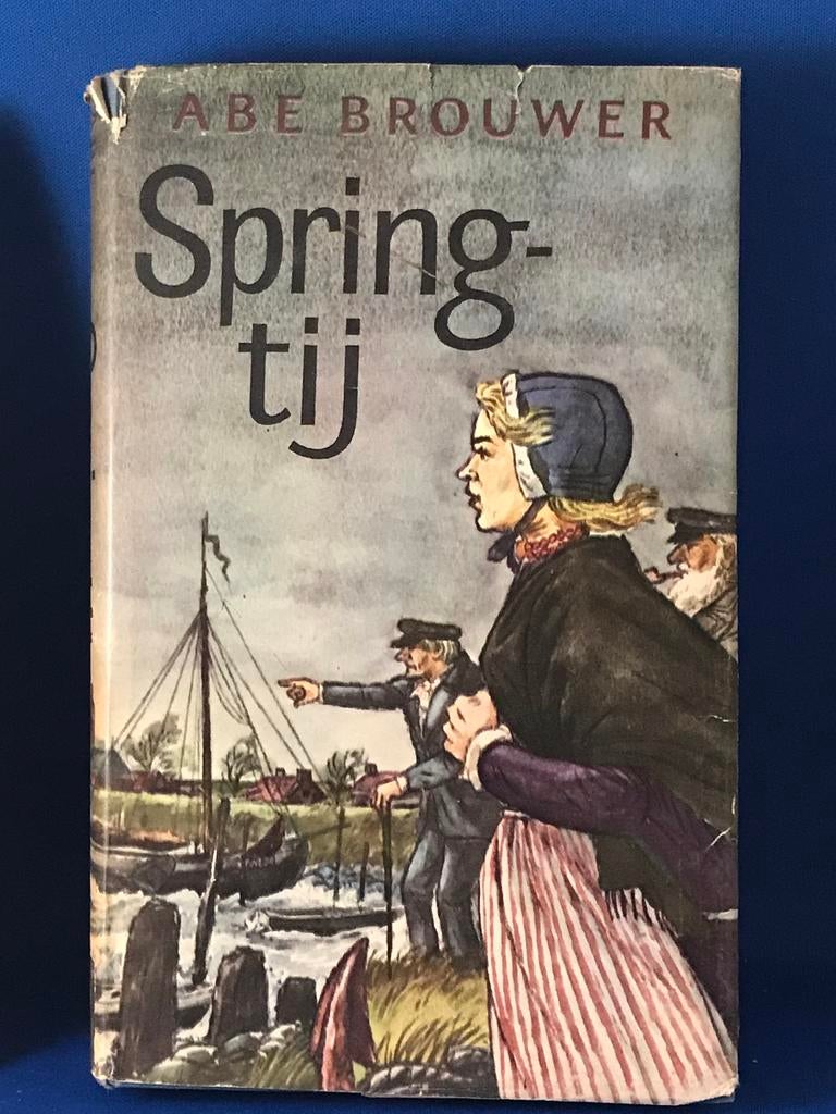 Springtij - Abe Brouwer (Boek), Boeken, Romans, Gelezen, Nederland, Ophalen