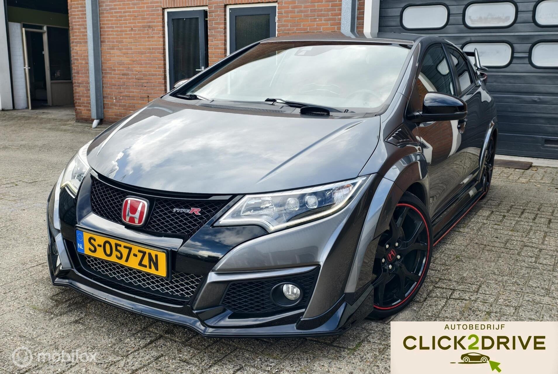 Honda Civic 2.0 Type R GT Eventuri, Milltek RVS catback, Auto's, Voorwielaandrijving, Dealer onderhouden, Gebruikt, 4 cilinders