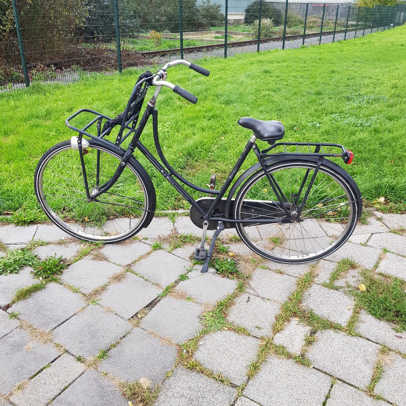 Batavus oma fiets met kettingslot + 2 sl., Fietsen en Brommers, 53 tot 56 cm, Ophalen, Gebruikt