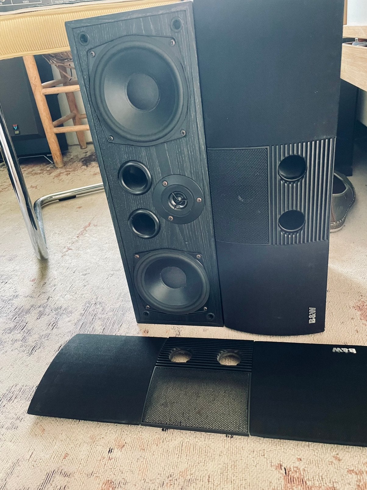 B&W Center Speakers - Perfect voor Home Cinema 2 stuks!, Audio, Tv en Foto, Luidsprekers, Gebruikt, Center speaker, Bowers & Wilkins (B&W)