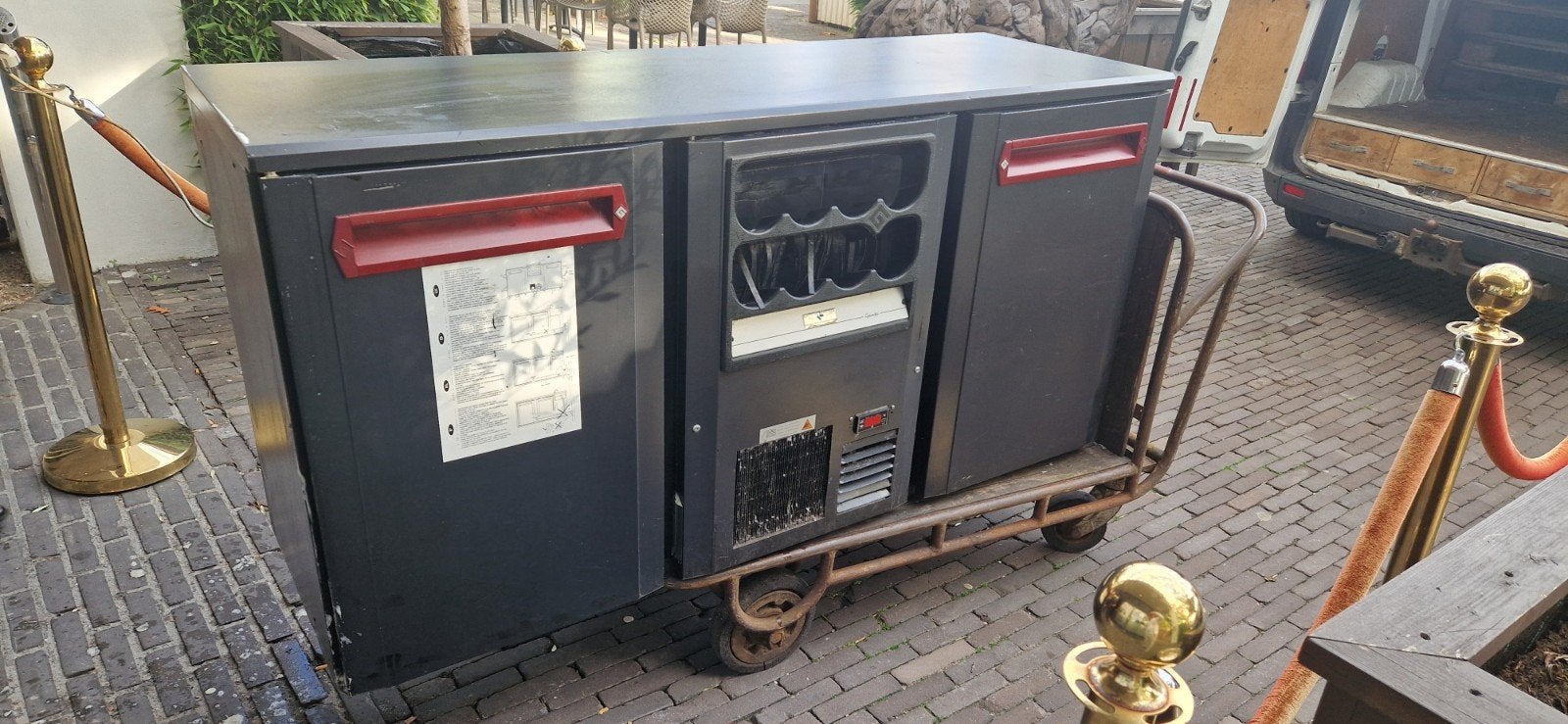 Goed werkende Gamko koeling met flessennest, Ophalen