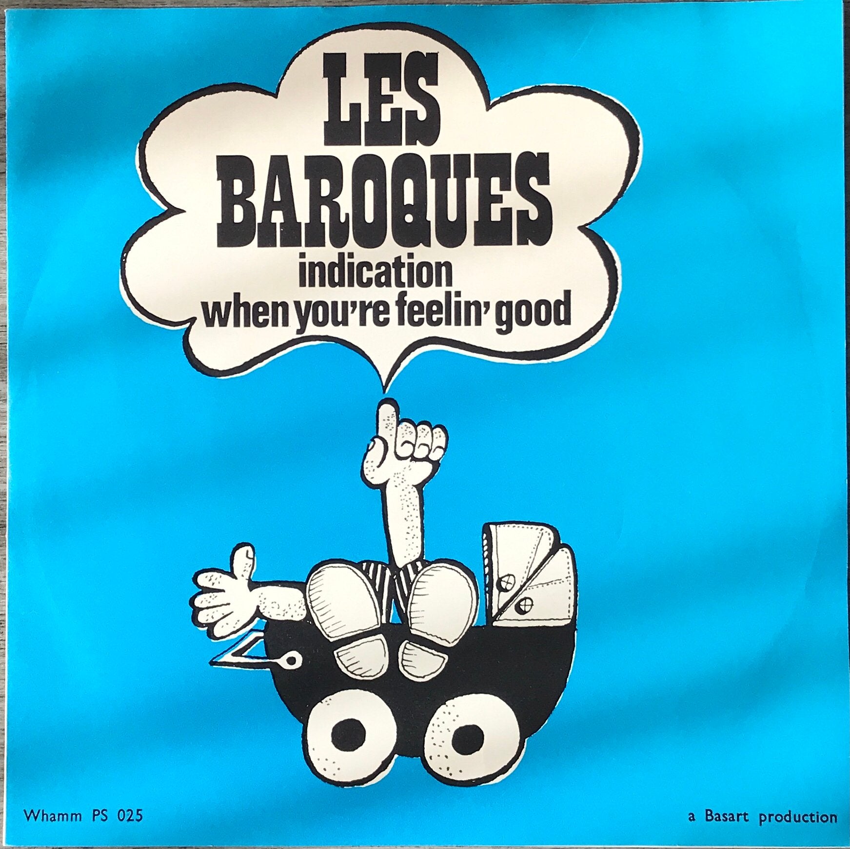 Les Baroques - Indication (NL’68) plaat HEEL MOOI (NL-Tip), Cd's en Dvd's, Ophalen of Verzenden, 7 inch