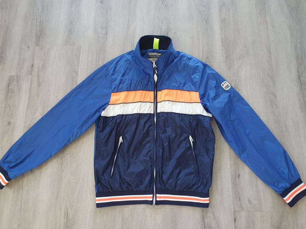 Sportief windjack Broadway NYC - Maat L - Nieuw, Blauw, Nieuw, Ophalen of Verzenden, Broadway NYC