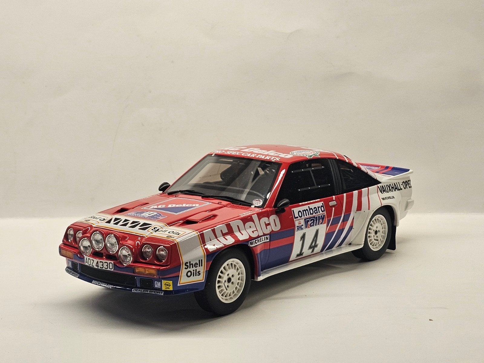 Ottomobile Opel Manta R RAC Rally 1:18, Hobby en Vrije tijd, Modelauto's | 1:18, OttOMobile, Auto, Nieuw, Ophalen of Verzenden