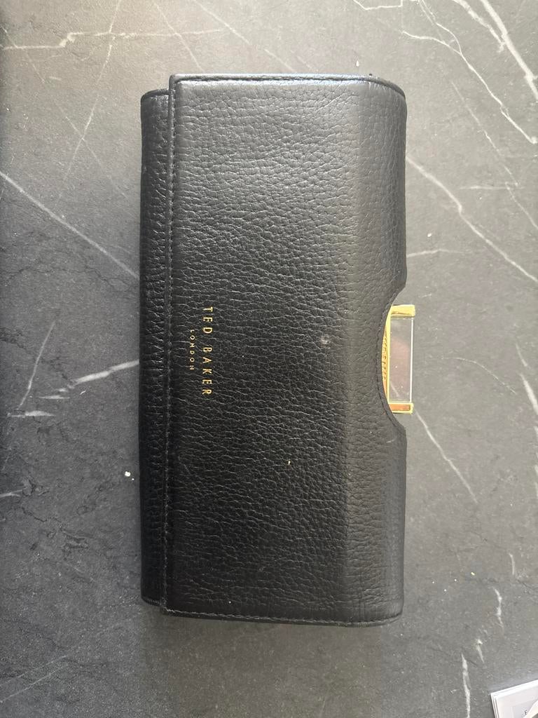 Ted Baker portemonnee, niet zeker echt, Overige merken, Gebruikt, Zwart, Ophalen of Verzenden