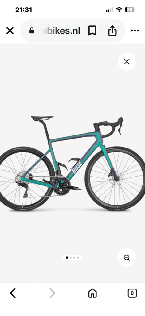 Rose reveal plus, Aluminium, Zo goed als nieuw, 57 tot 61 cm, Meer dan 20 versnellingen