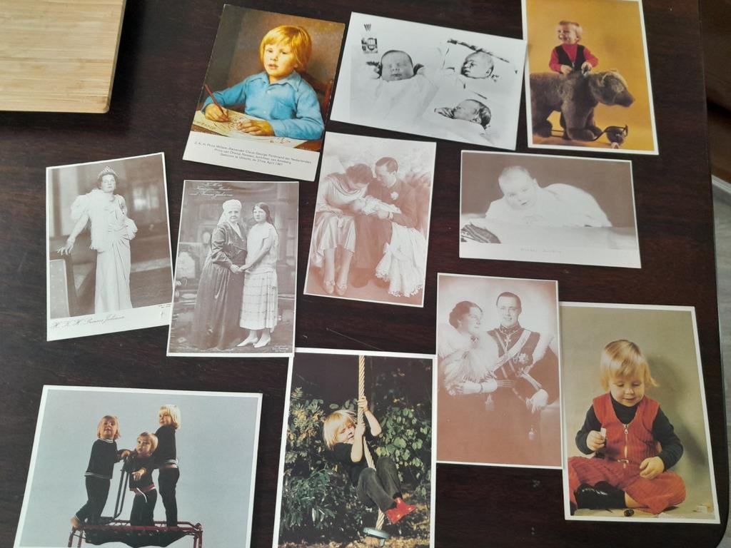 Set ansichtkaarten koninklijk huis ongelopen, Ophalen of Verzenden, Ongelopen