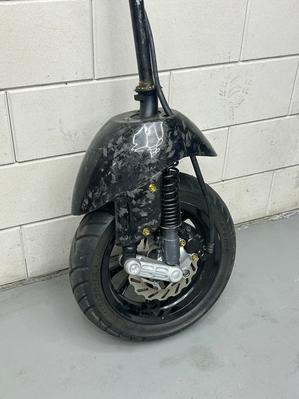 Zip SP Vork Carbon Full Option Professioneel Omlas, Ophalen of Verzenden, Gebruikt, Overige typen, Piaggio