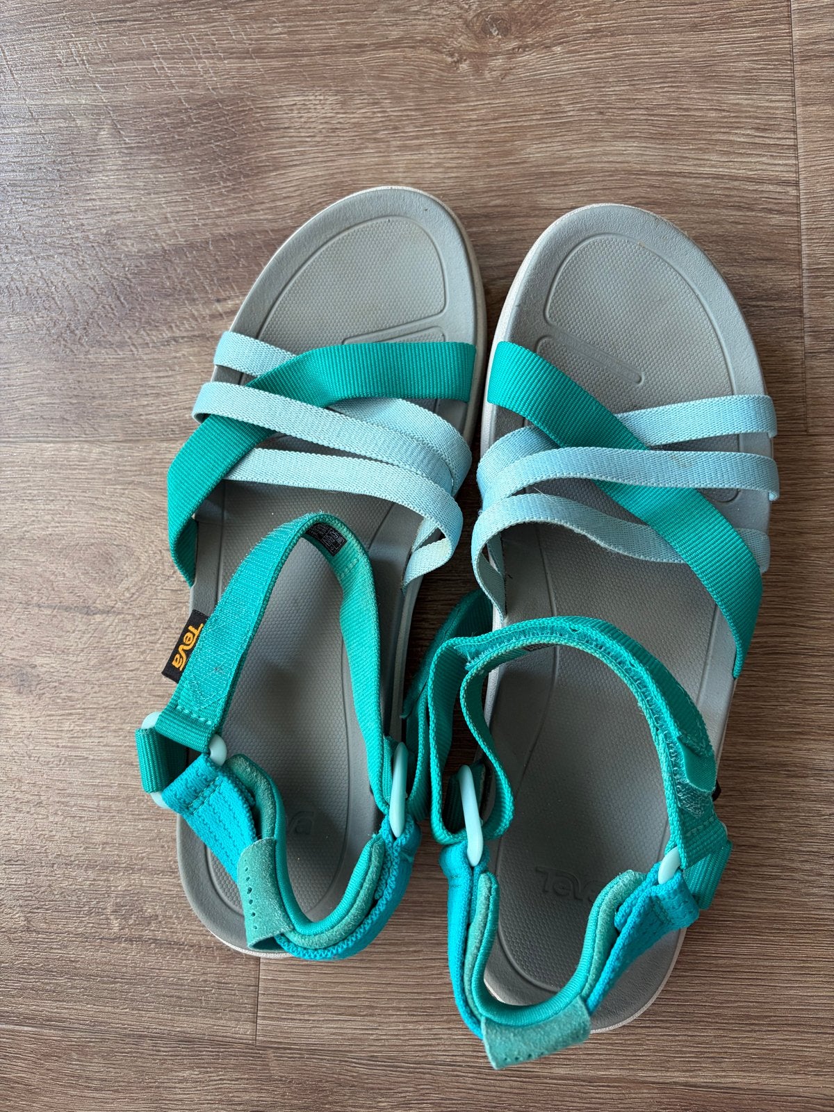 Teva sandalen maat 41 - Comfortabele sandalen, Kleding | Dames, Schoenen, Zo goed als nieuw, Groen, Sandalen of Muiltjes, Ophalen of Verzenden