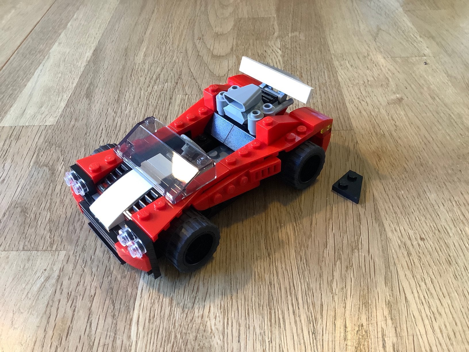 Lego creator 3 in 1:  31100 auto/ sportwagen en vliegtuigje, Lego, Ophalen of Verzenden, Zo goed als nieuw, Creator