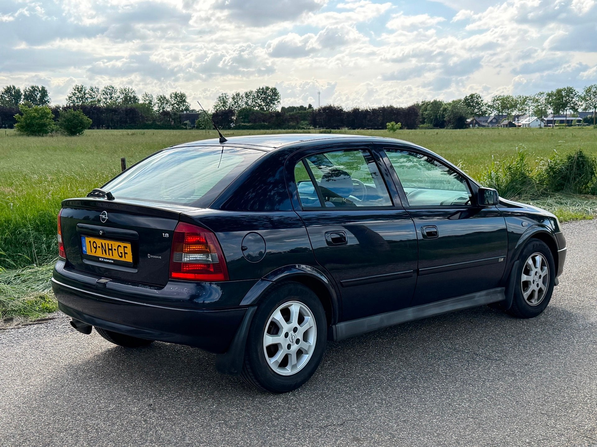 Opel Astra 1.6 Njoy APK 11-2026 Airco NAP, Auto's, Opel, Voorwielaandrijving, Stof, 4 cilinders, 1095 kg