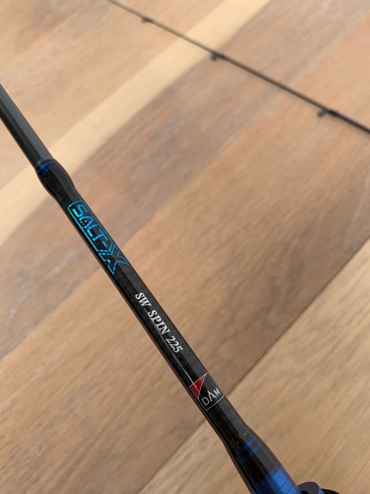 Nieuwe Dam Salt-X spinhengel + Mitchell molen, 2.25m 2.5-10g, Dam, Nieuw, Ophalen of Verzenden, Dam
