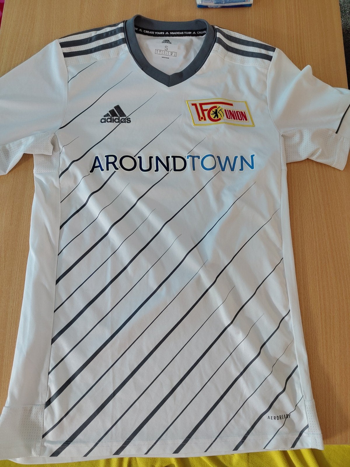 Union Berlin 100 Jaar Stadion Jubileum Shirt, Kleding | Heren, Wit, Ophalen of Verzenden, Zo goed als nieuw, Adidas