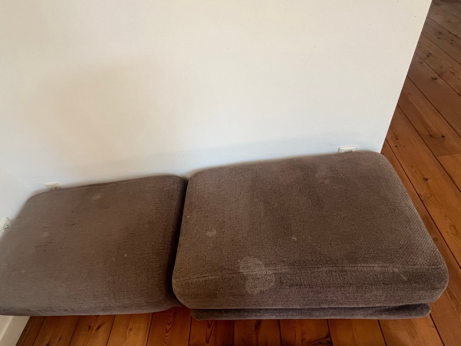 2x poefjes gratis op te halen, Ophalen, Minder dan 50 cm, Gebruikt, Vierkant