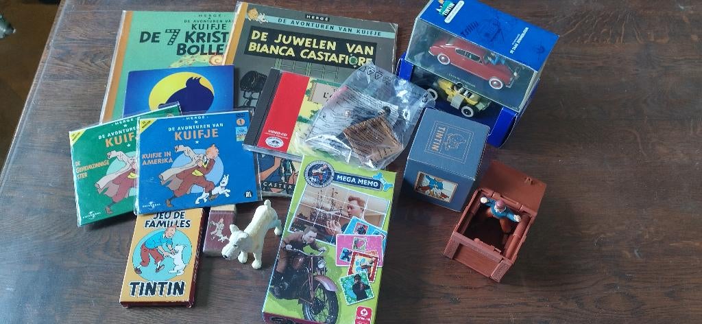 Kuifje diversen, Verzamelen, Ophalen of Verzenden, Kuifje, Zo goed als nieuw, Beeldje of Figuurtje