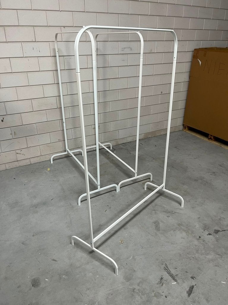 3x ikea kledingrek, Ophalen, Gebruikt