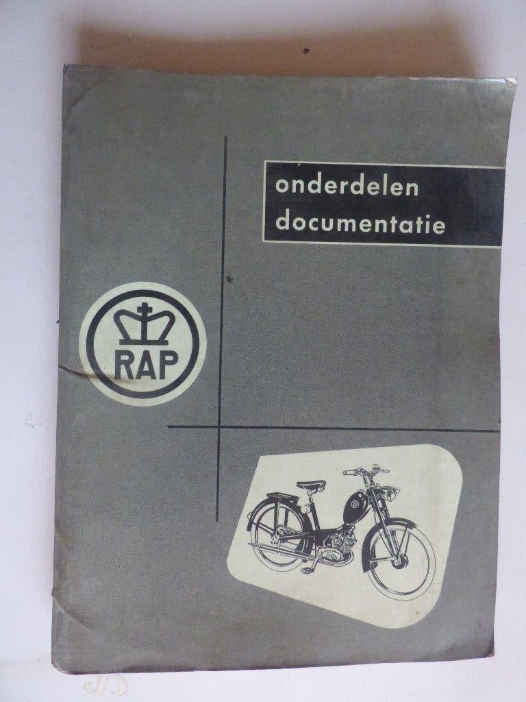 RAP 50 ONDERDELENLIJST, Ophalen of Verzenden, Gebruikt
