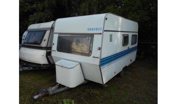 Caravan voor festival of vakantie evt met auto, Caravans en Kamperen, Ophalen, Zo goed als nieuw