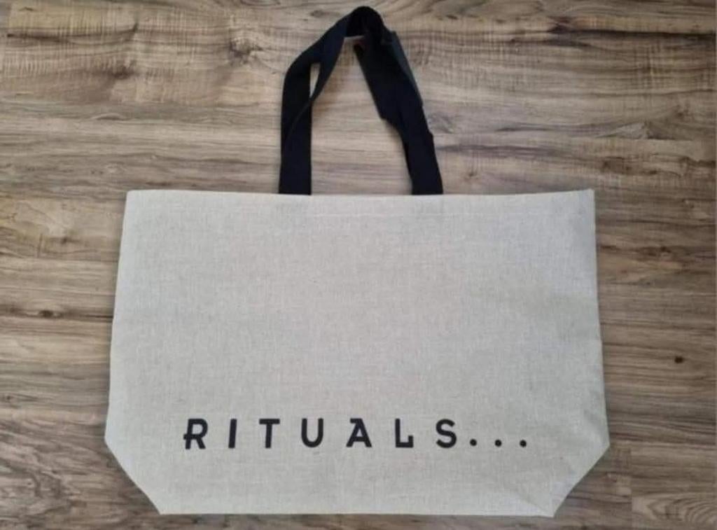 Rituals goodiebag tas beige, Ophalen of Verzenden, Zo goed als nieuw, Beige, Handtas