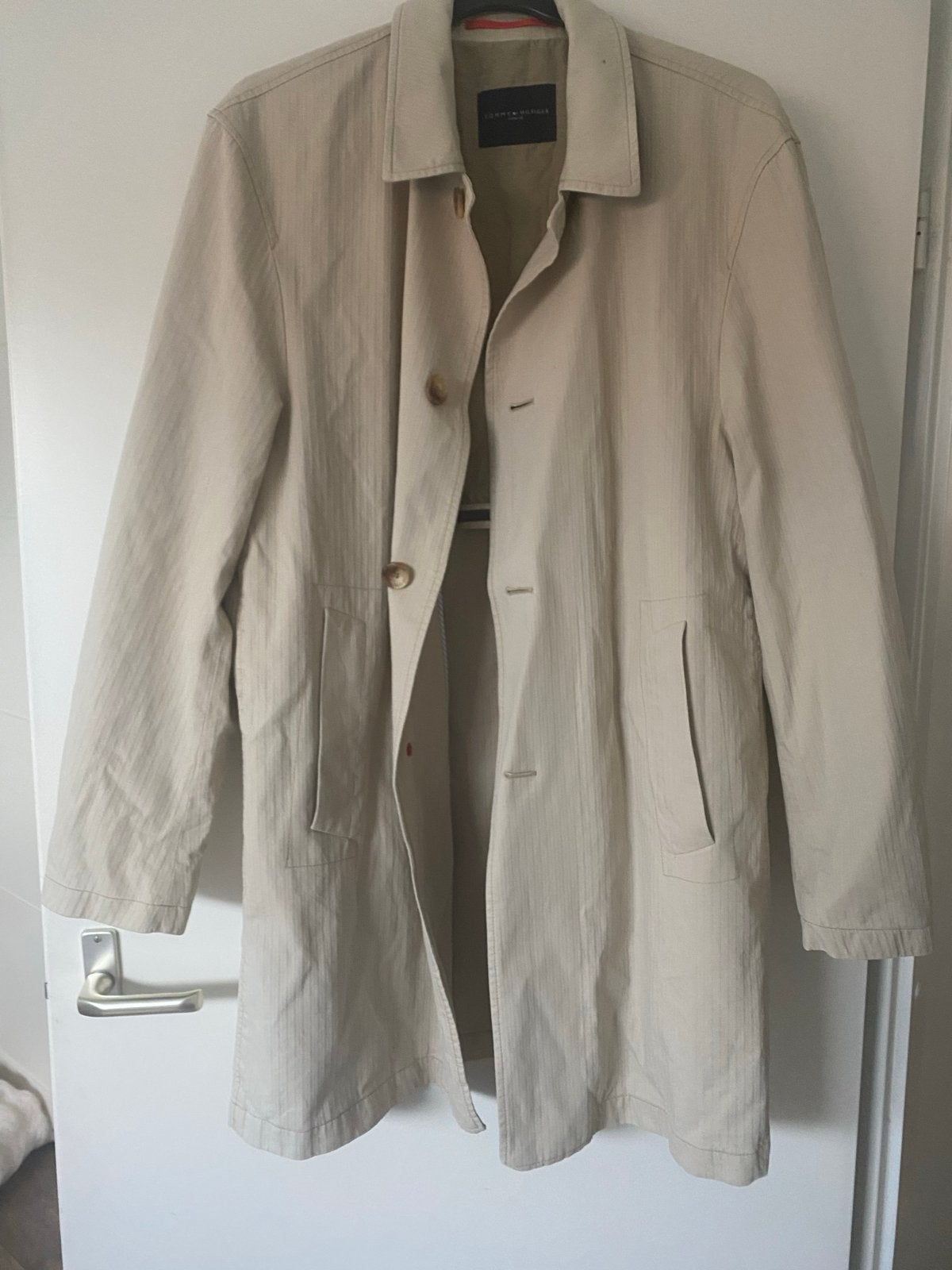 Zgan Tommy Hilfinger  Heren Jas - Maat 54, Ophalen of Verzenden, Gedragen, Maat 52/54 (L), Beige