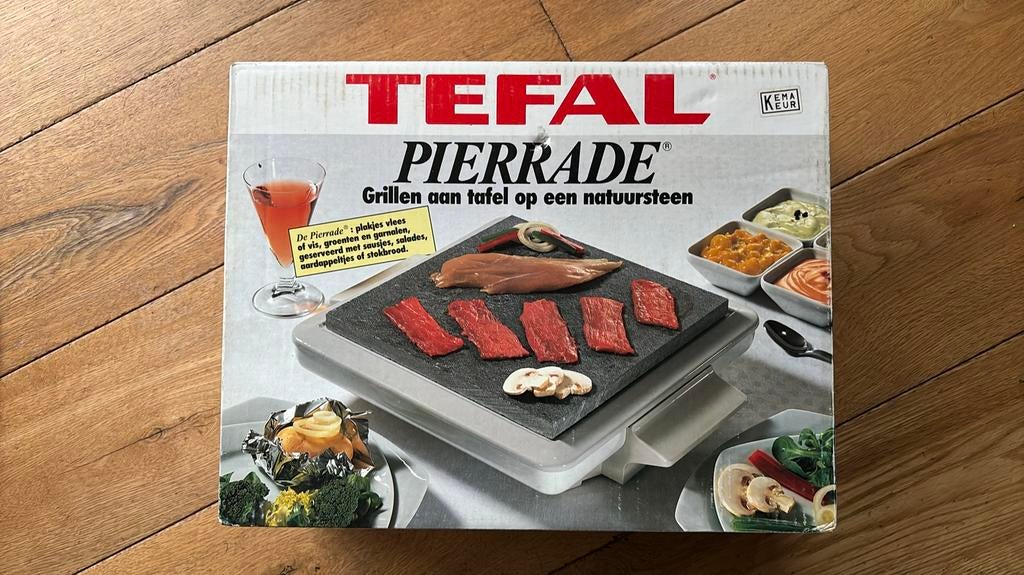 Tefal steengril, Ophalen, Zo goed als nieuw