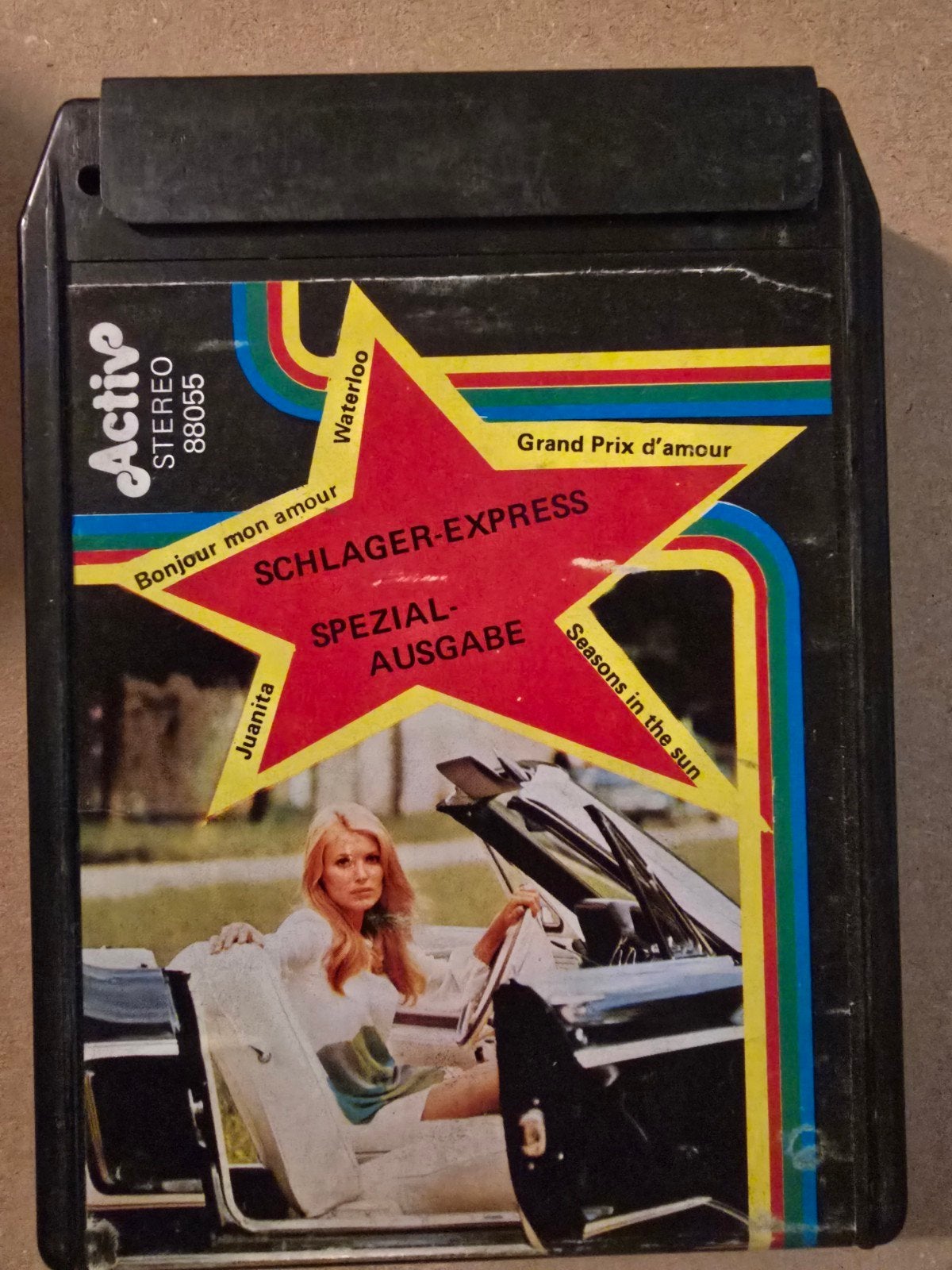 1 8 track cassette, Cd's en Dvd's, Ophalen of Verzenden, Gebruikt, Pop, 1 bandje