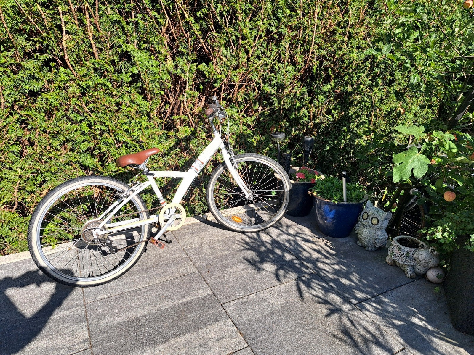 BTwin Poply 300, Gebruikt, Velgrem, Geen vering, Ophalen