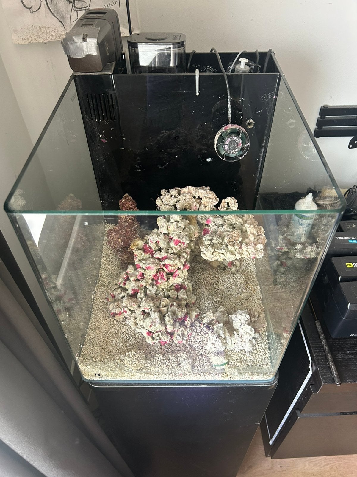 Startklaar 60L zoutwateraquarium, Dieren en Toebehoren, Vissen | Aquaria en Toebehoren, Ophalen, Zo goed als nieuw