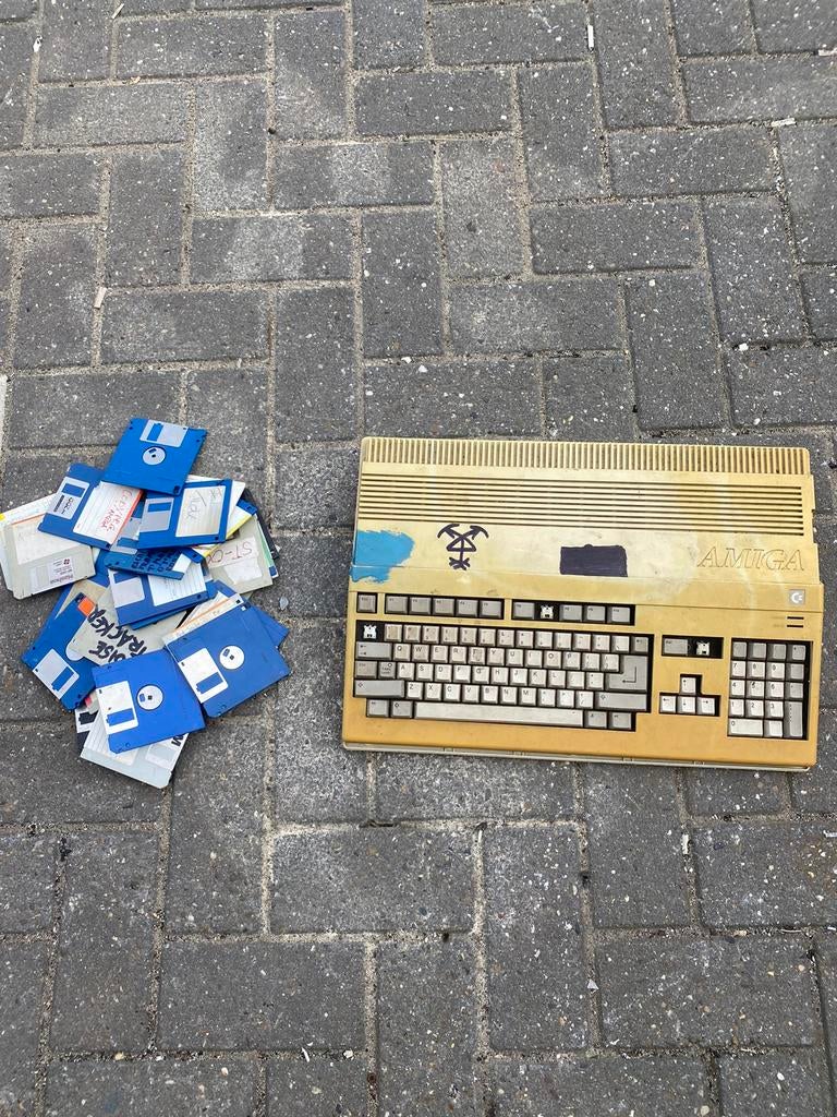 Commodore a500 computer onderdelen parts amiga retro, Ophalen of Verzenden